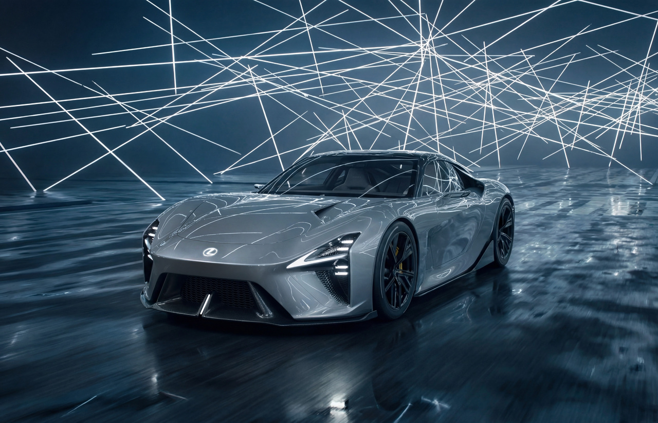Lexus präsentiert neues LFA Concept.