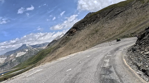 Col de l'Iseran – nur knapp ist er der König der asphaltierten Alpenpässe