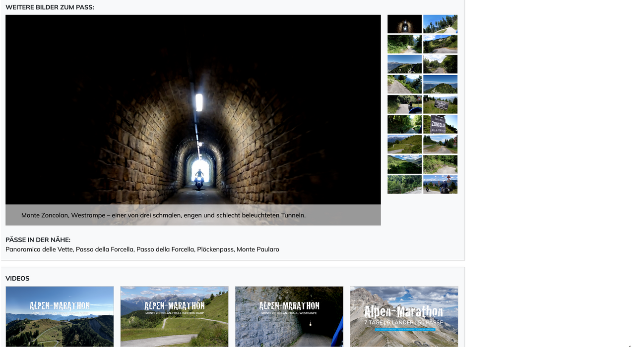 Wie lang sollte eine Motorradtour in den Alpen sein?