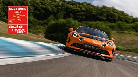 Titel verteidigt: Alpine A110 siegt bei „Best Cars Award 2026“.