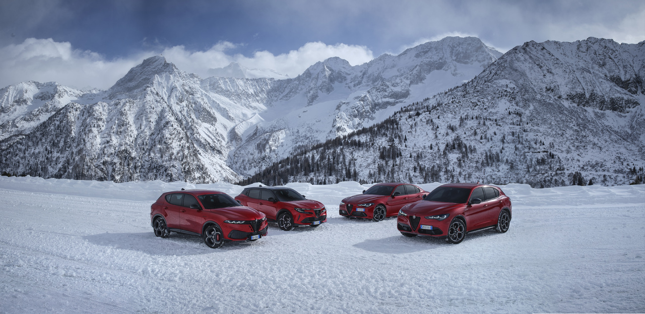 Allradantrieb, eine einzige sportliche Haltung: 75 Jahre Allradantrieb bei Alfa Romeo.