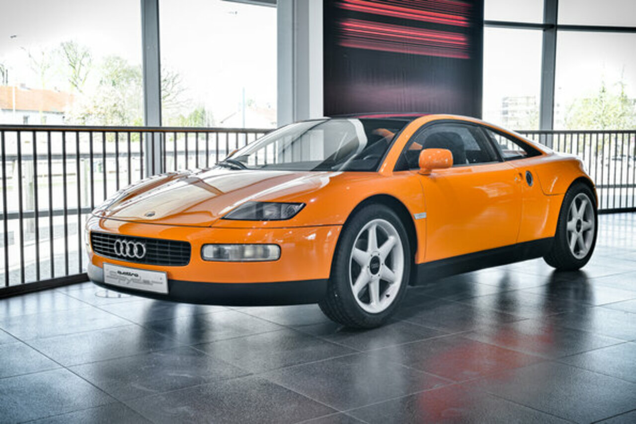 Audi museum mobile zeigt „Design Legenden“.