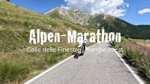 Colle delle Finestre Motorradtouren Westalpen Alpen-Marathon Schotter.png