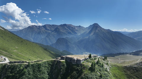 Das Forte delle Finestre – eine von zahlreichen Befestigungen entlang der italienisch-französischen Grenze.