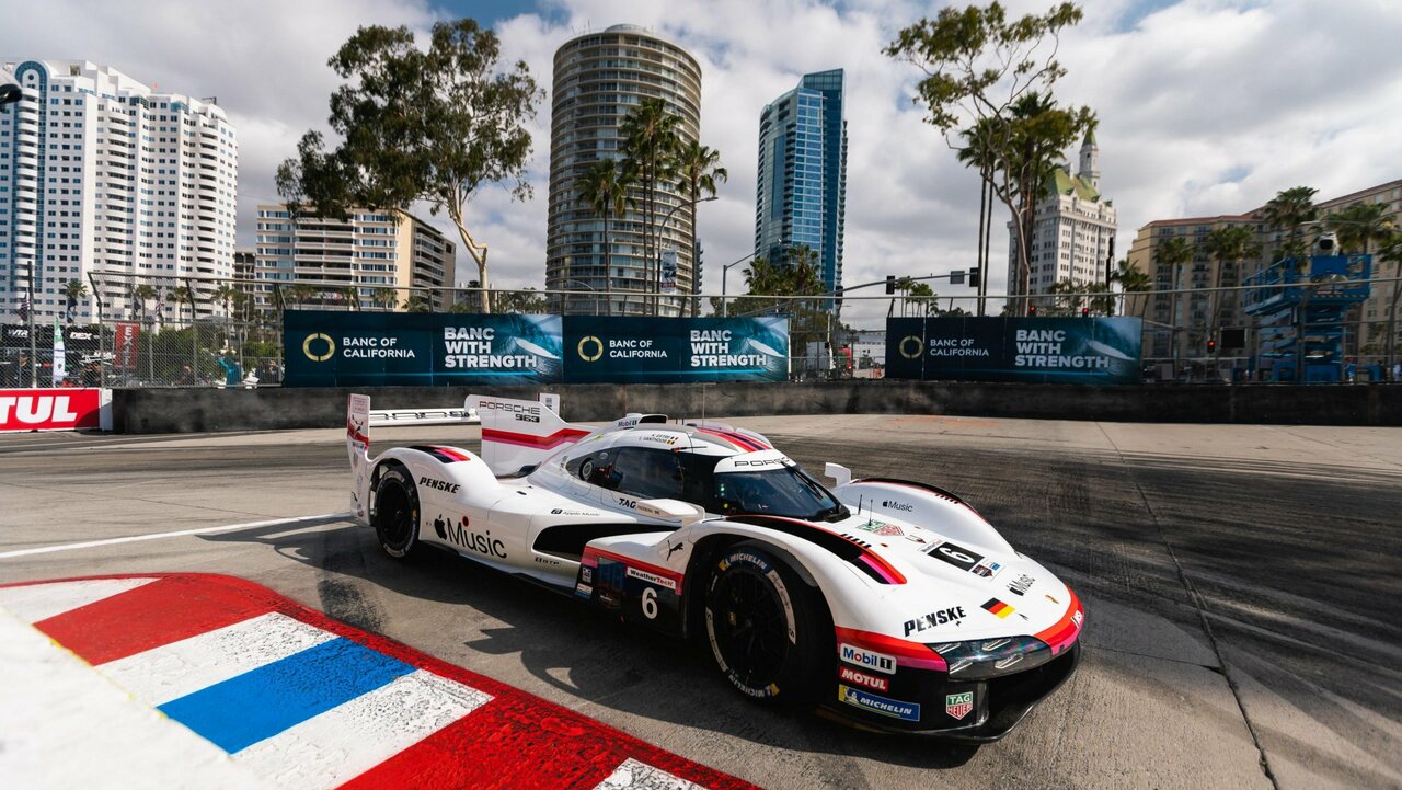 IMSA 2026: Porsche verteidigt Meisterschaftsführung mit Podestplatz in Long Beach.