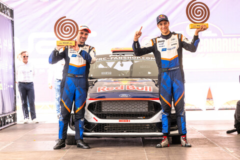 WRC 3 Rallye Islas Canarias Sieger Gil Membrado (ESP),  Adrián Pérez (ESP) .jpg