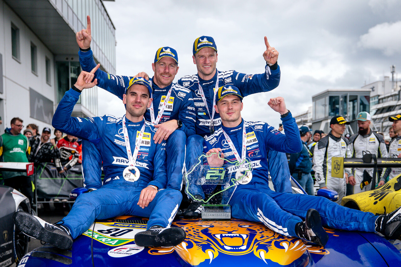Mercedes-AMG Motorsport feiert dritten Gesamtsieg beim 24h-Rennen am Nürburgring.