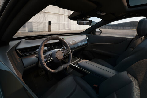 Der neue Mazda CX-6e: Japanisch inspirierter Innenraum für das Zeitalter der Elektromobilität.