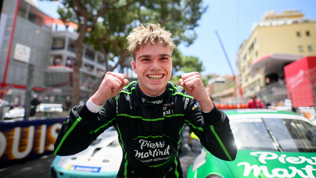Porsche Mobil 1 Supercup | Monaco: Theo Oeverhaus gewinnt den Supercup-Saisonauftakt.