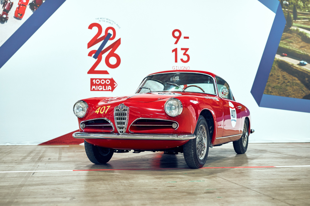 Alfa Romeo bei der 1000 Miglia 2026.
