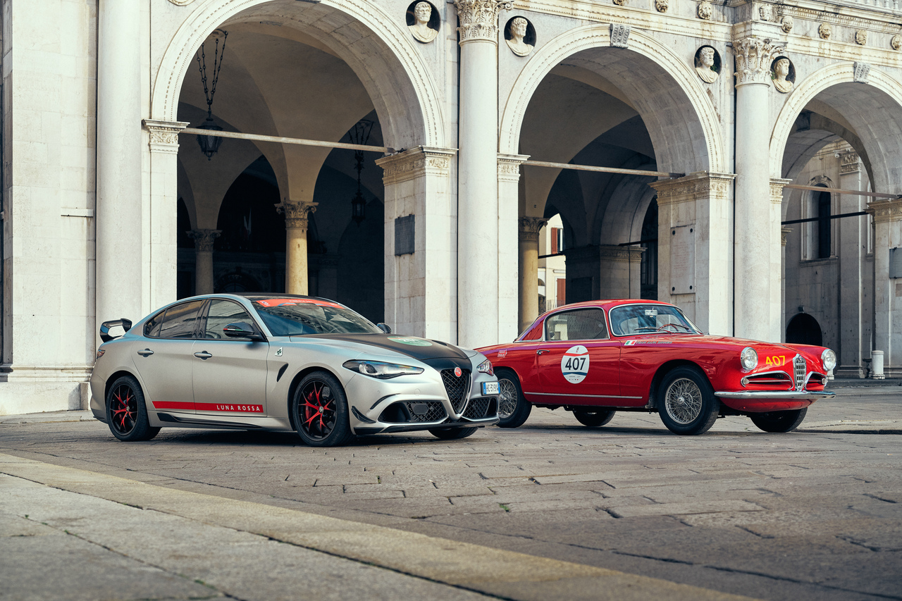 Alfa Romeo bei der 1000 Miglia 2026.