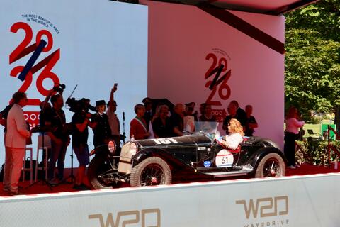 Alfa Romeo setzt seine unangefochtene Dominanz bei der 1000 Miglia fort.