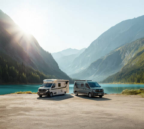 Flexibel und fortschrittlich: Renault Master als vielseitige Basis für Campervans und Wohnmobile.