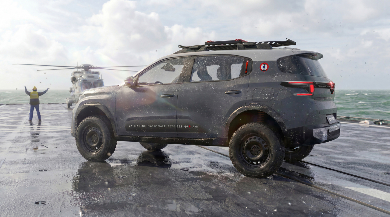 CITROËN C3 AIRCROSS MARINE NATIONALE*: SHOWCAR ZUM 400-JÄHRIGEN JUBILÄUM DER FRANZÖSISCHEN MARINE.