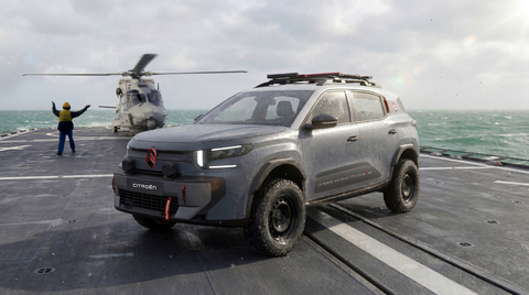 CITROËN C3 AIRCROSS MARINE NATIONALE*: SHOWCAR ZUM 400-JÄHRIGEN JUBILÄUM DER FRANZÖSISCHEN MARINE.