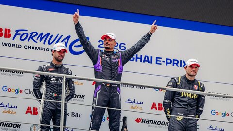 Shanghai E-Prix: Pascal Wehrlein feiert zweiten Saisonsieg.