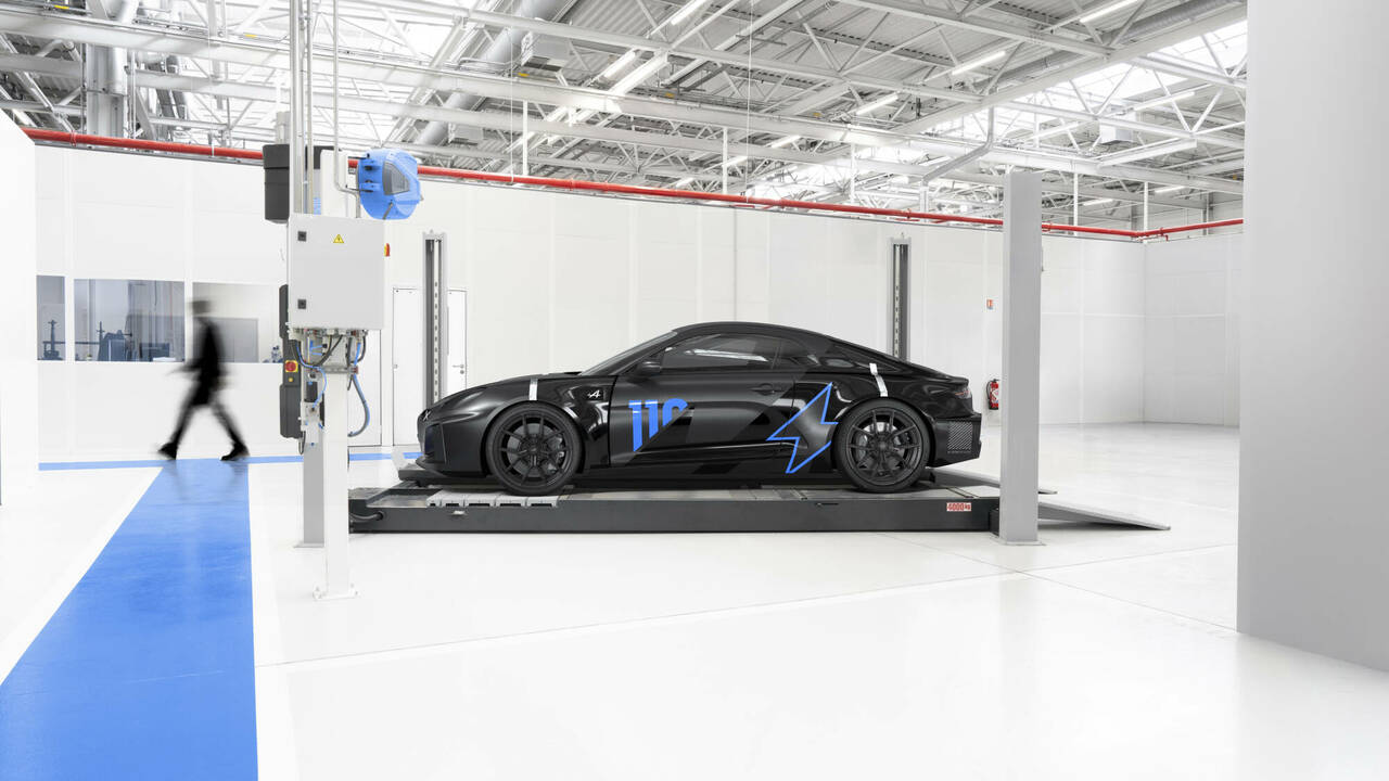 Die Zukunft der A110: Prototyp Alpine A110 Future beim Festival of Speed.