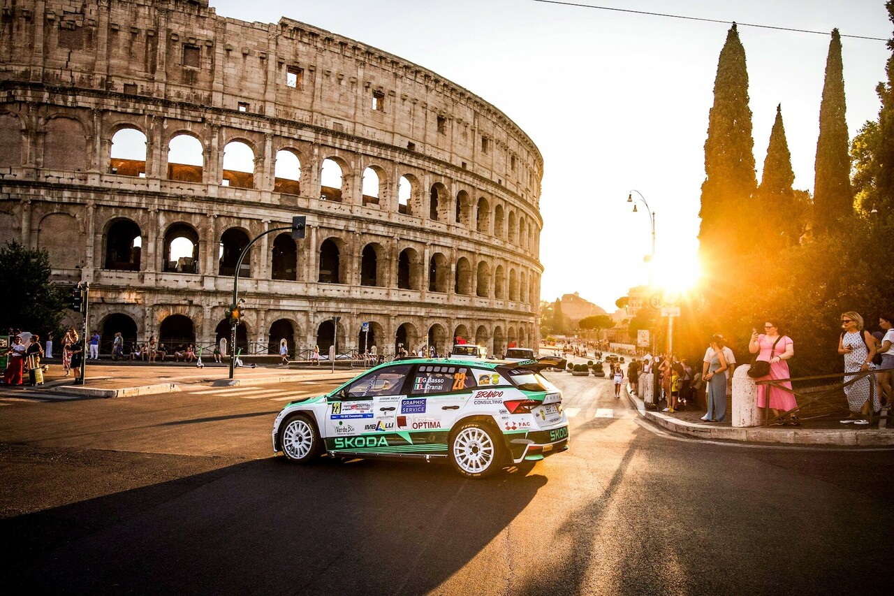 ERC 2026 ] /Rallye Rome: Spitzenfahrer sind bereit, die neu gestaltete Rallye in Rom zu bewältigen.
