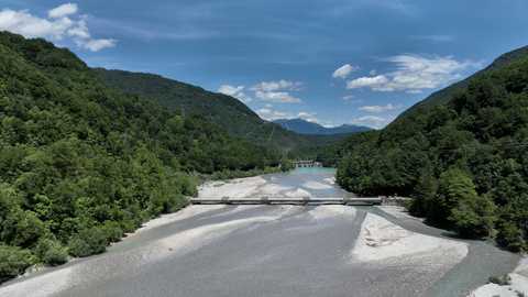 Der Tagliamento – ein imposanter Wildwasserfluss, der sich durch das gesamte Friaul zieht.