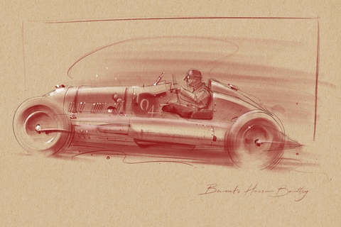 Festival of Spped - Künstler Oldtimer Zeichnung Video.JPG