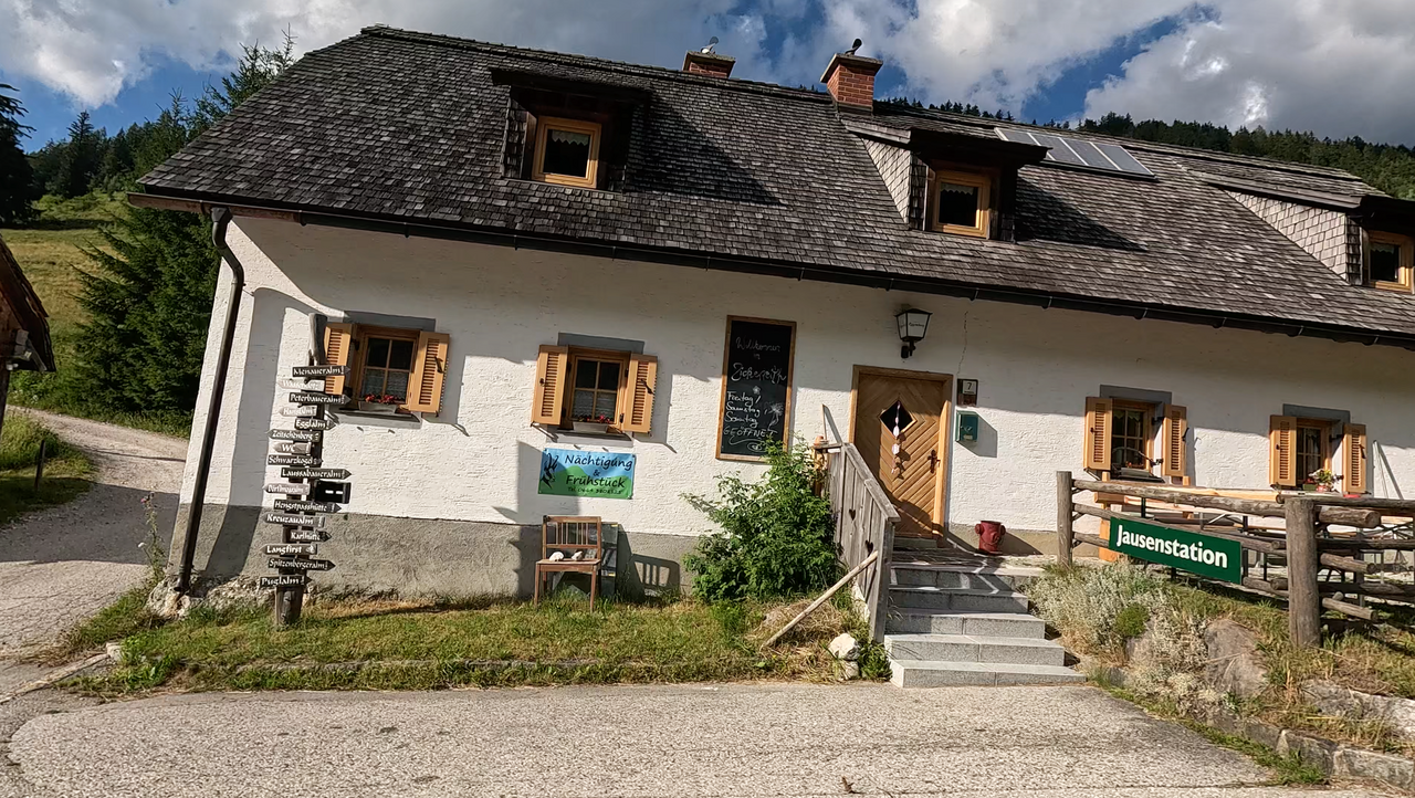 Almgasthof Zickerreith offers good food and accommodation.