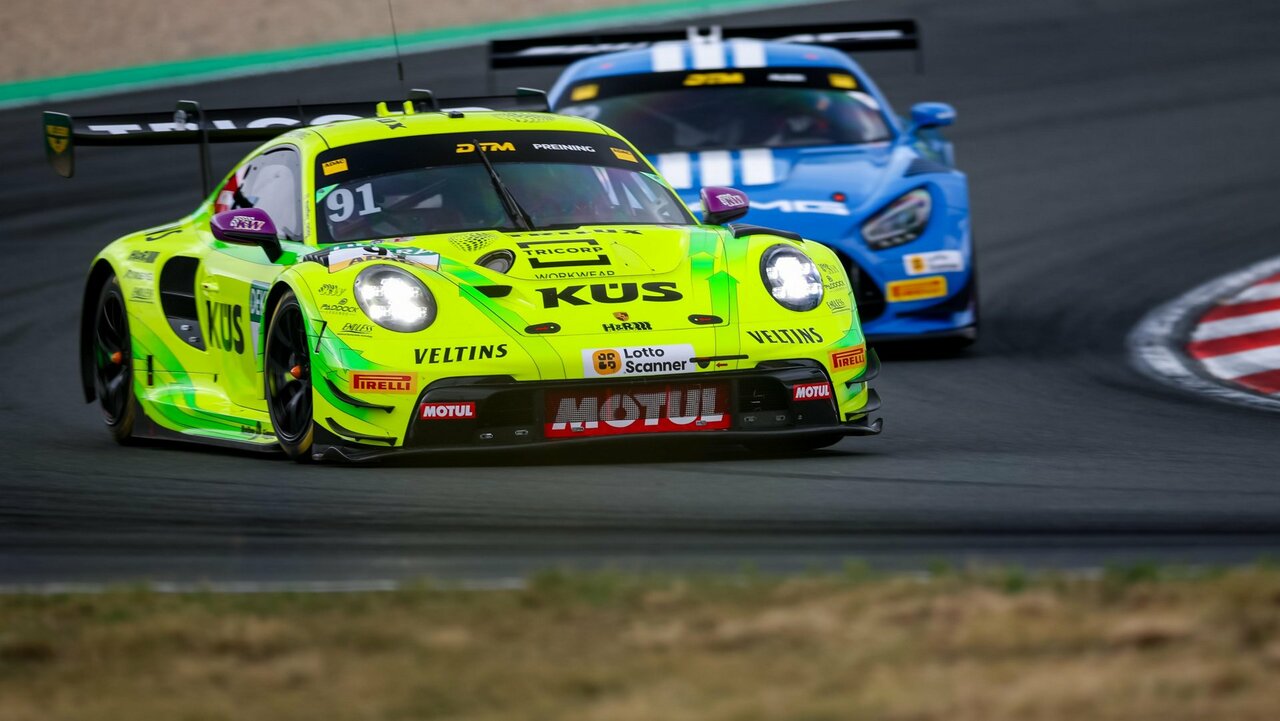 DTM: Porsche-Werksfahrer Thomas Preining feiert seinen zweiten Saisonsieg.