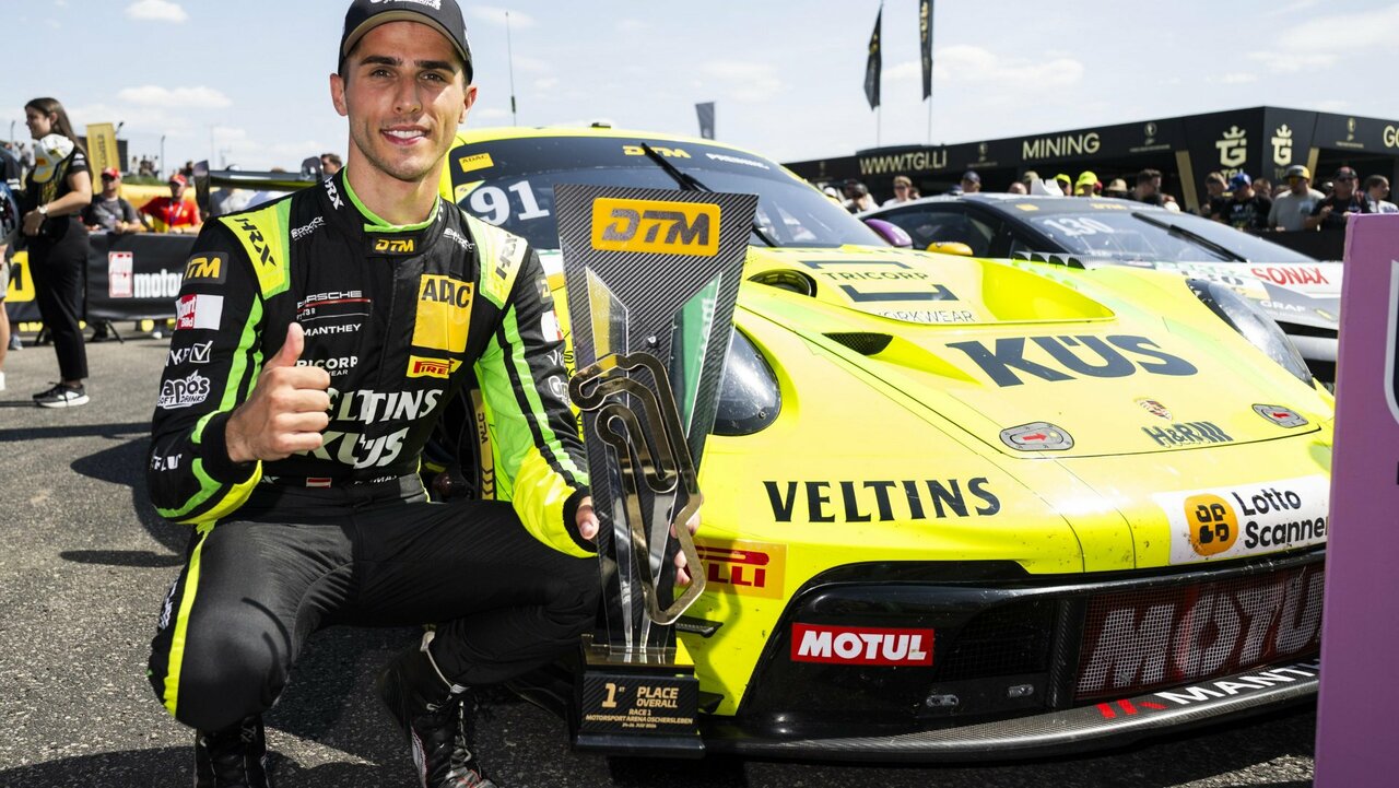 DTM: Porsche-Werksfahrer Thomas Preining feiert seinen zweiten Saisonsieg.