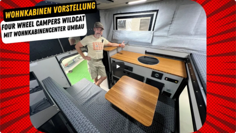  Four Wheel Campers Wildcat Wohnkabine - Rollover Couch sowie WKC Design und Technik Paket .png
