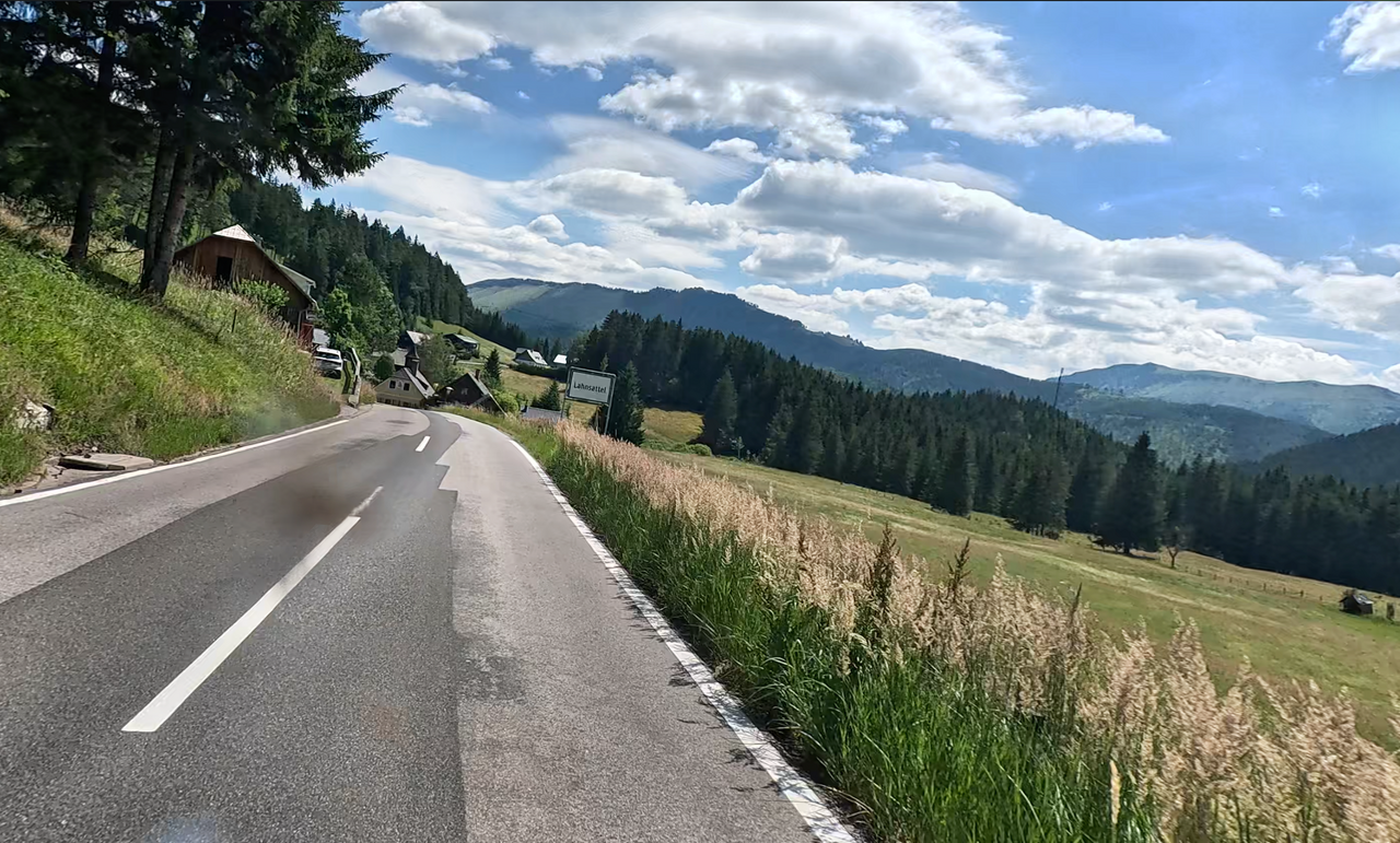 How long should a motorbike tour in the Alps be?