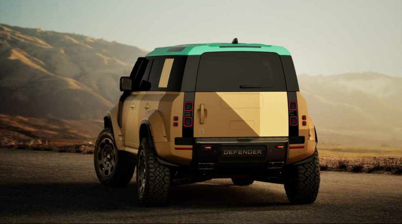 DEFENDER DAKAR KOMMT: EINE FÜR DEN STRASSENVERKEHR ZUGELASSENE WEITERENTWICKLUNG DES DAKAR-RALLYE-SIEGERS.