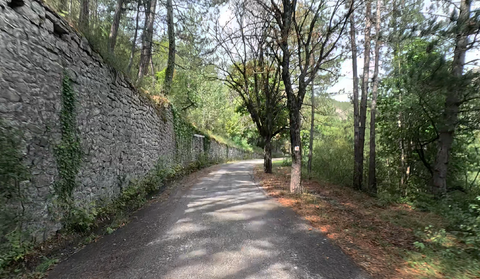 Beginn der Südrampe – Ortsende von Veynes.