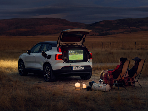 Volvo EX30 verwandelt sich mit neuestem Software-Update in fahrende Powerbank.