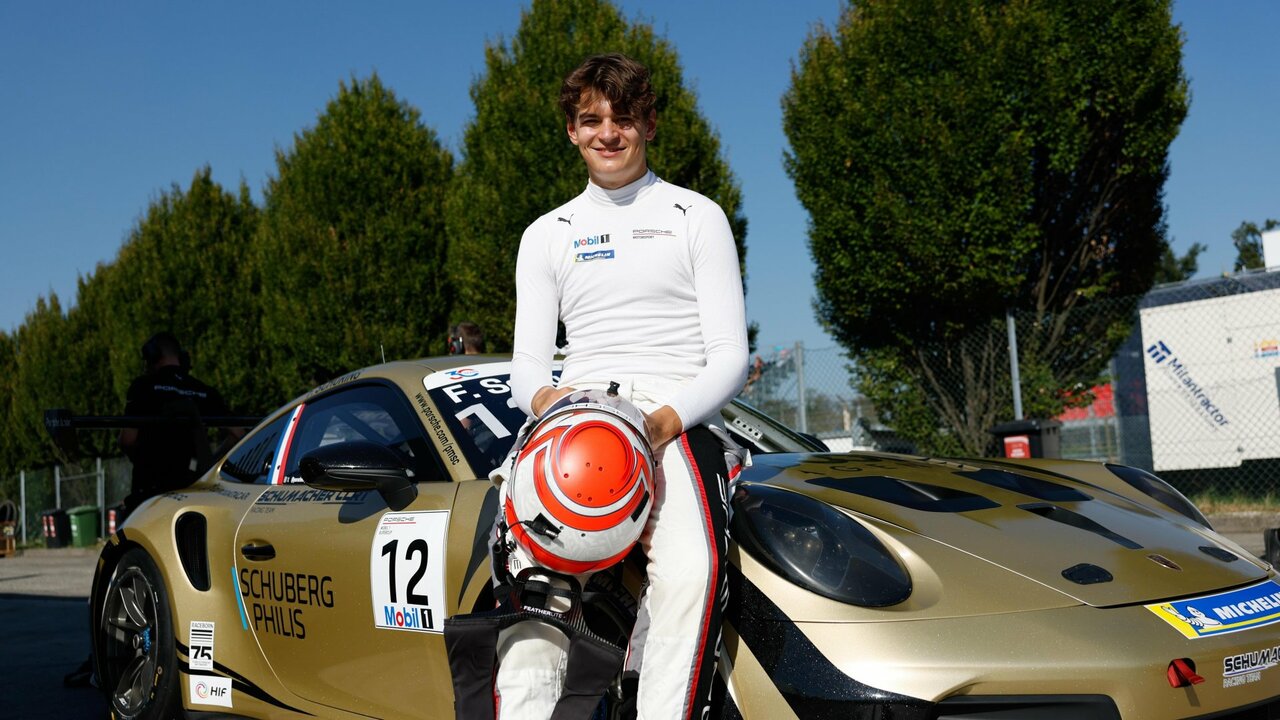 Chester Kieffer ist Rookie-Champion des Porsche Mobil 1 Supercup.
