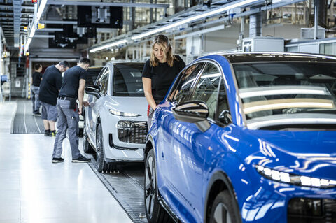Audi startet Produktion des A2 e-tron: Mehr Tempo, Effizienz und Wettbewerbsfähigkeit.