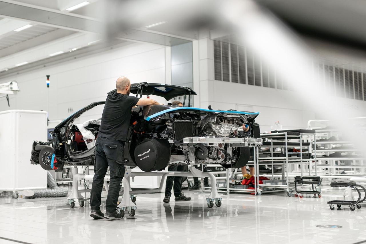 McLaren baut die Zukunft: 500 Millionen Pfund für den Ausbau in Großbritannien.