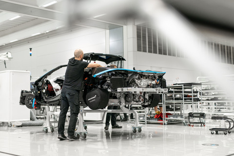 McLaren baut die Zukunft: 500 Millionen Pfund für den Ausbau in Großbritannien.