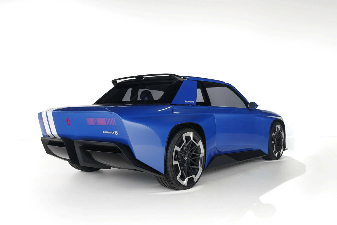 Renault 8 Gordini Concept: Eine Heckantriebs-Ikone für das elektrische Zeitalter.