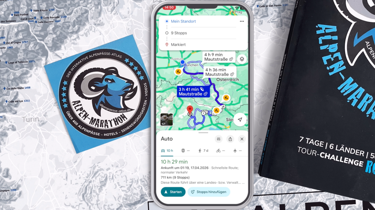 Kann man mit Google Maps Motorradtouren planen?