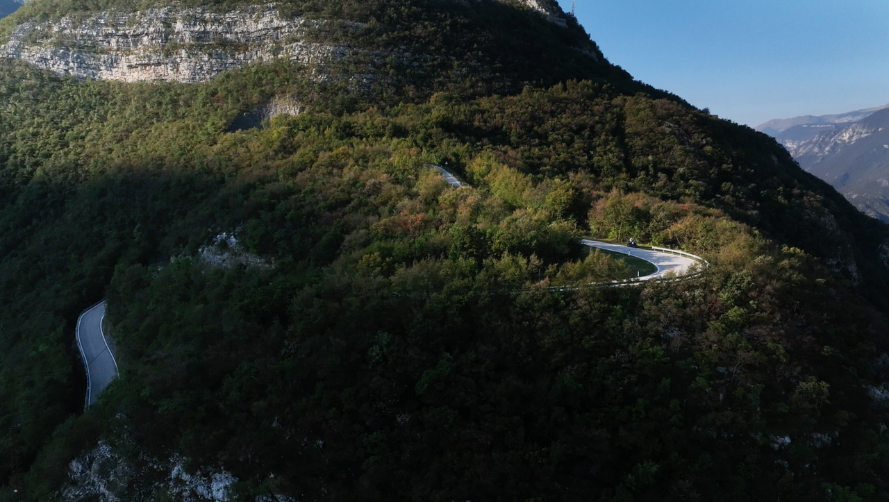 Impression von der Nordrampe des Passo delle Fittanze della Sega.