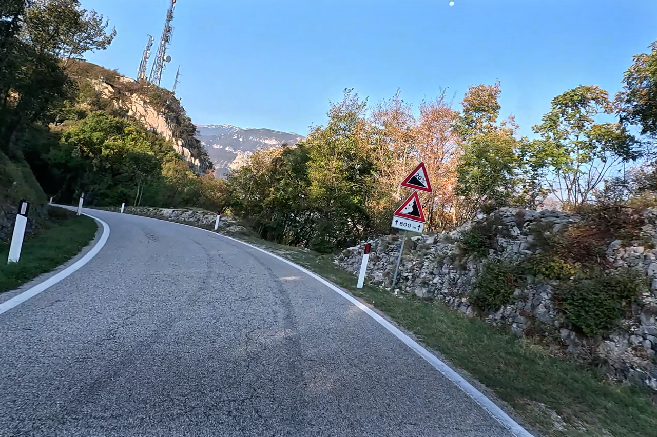 Impression von der Nordrampe des Passo delle Fittanze della Sega.