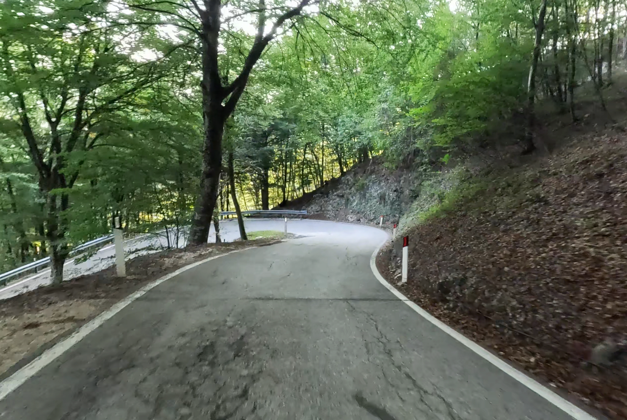 Impression von der Nordrampe des Passo delle Fittanze della Sega.