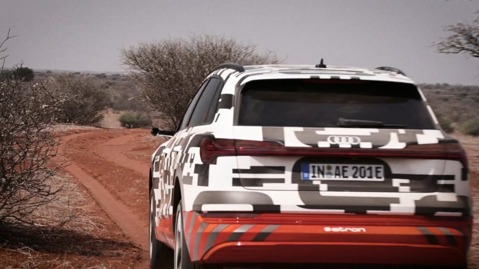  Power Play: der Audi e-tron-Prototyp in Namibia 