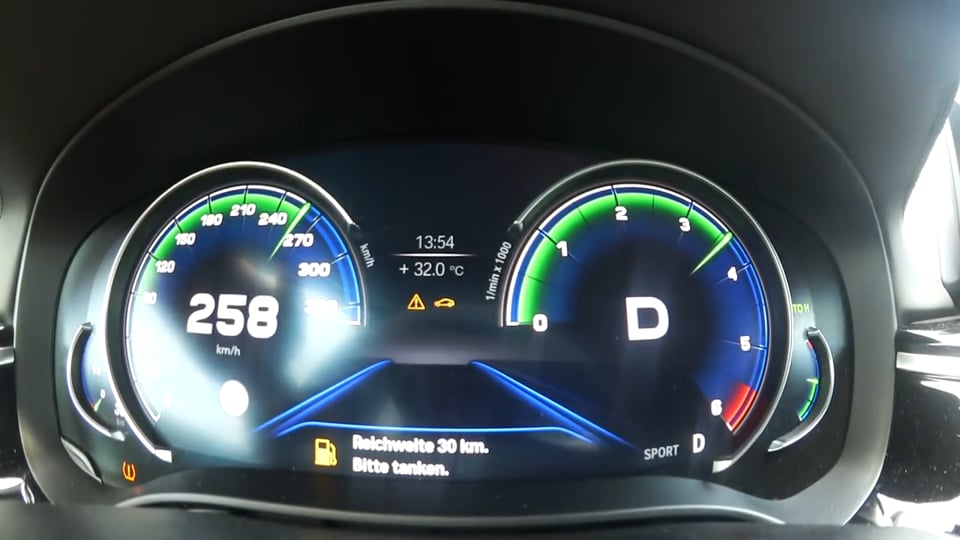 300km/h im M550d G30 Diesel | mcchip-dkr