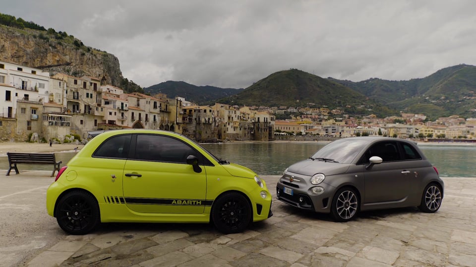  The new Abarth 595 range makes its debut at the Targa Florio 2018