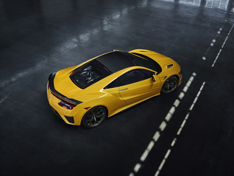 2020 Acura NSX Debuts Heritage Color - Indy Yellow Pearl at Monterey Car Week
