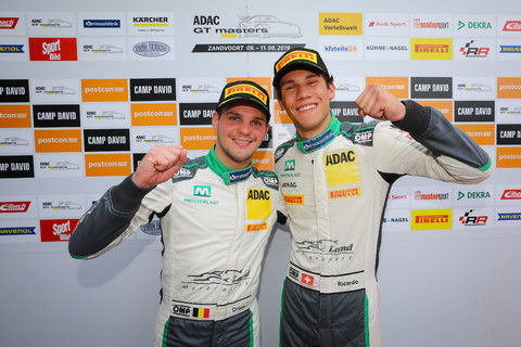 Doppelsieg und Tabellenführung für Audi im ADAC GT Masters