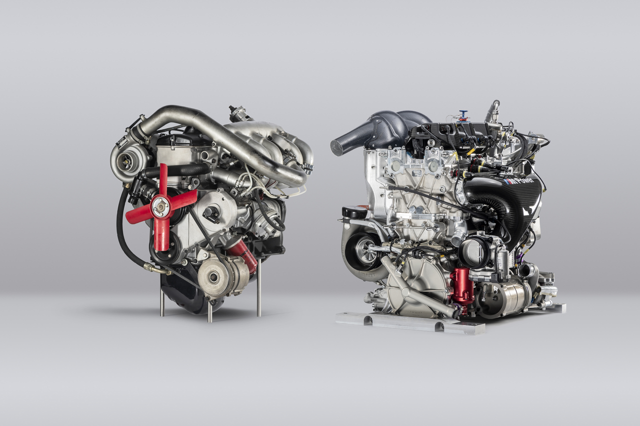 Vom M121 bis zum P48: Überblick über die Evolution der BMW Turbo-Motoren im Rennsport.