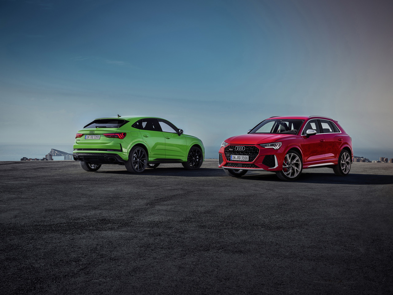 Kompakte Kraftpakete: Audi RS Q3 und Audi RS Q3 Sportback