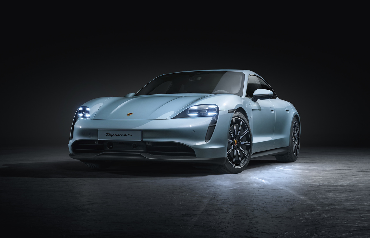 Porsche erweitert die Modellpalette seines Elektro-Sportwagens um den Taycan 4S