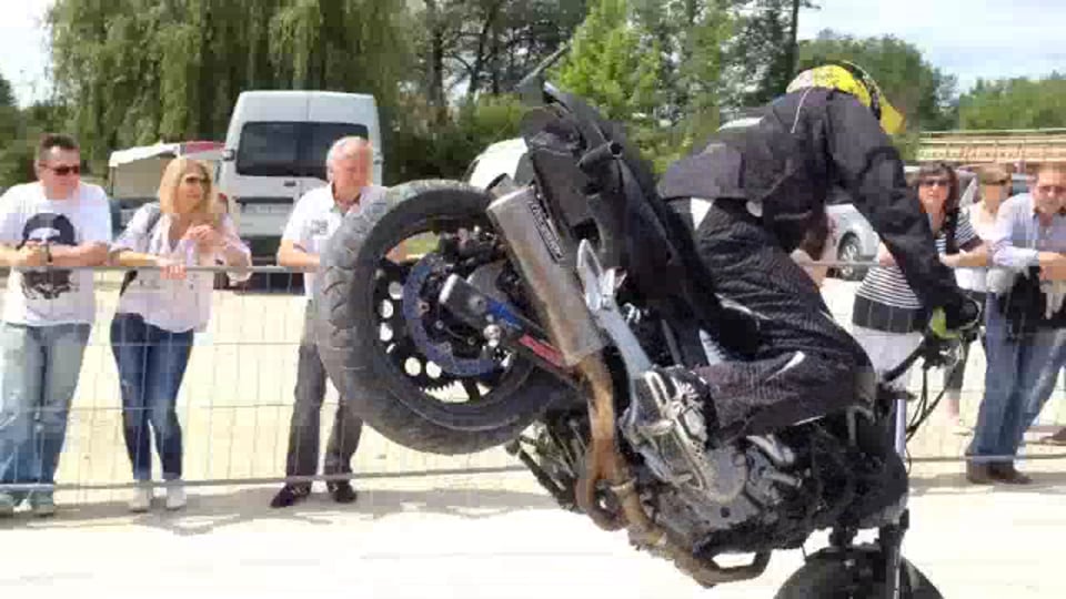So muss man sein Bike parken…